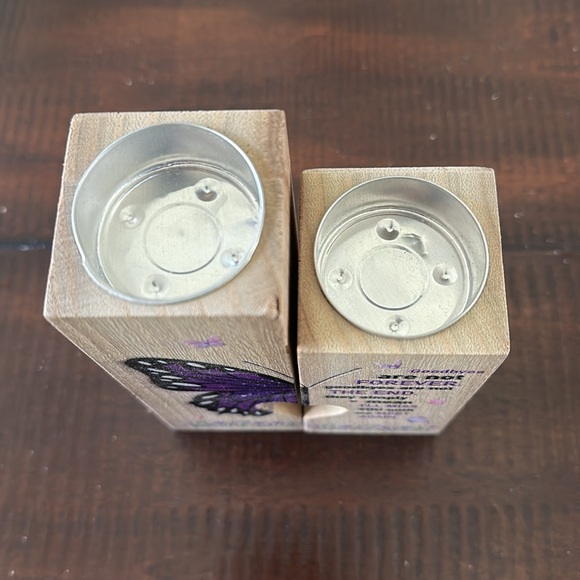 Butterfly Candle Holders (wood) - Picture 2 of 2